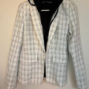 *NWT* Blazer with Hoodie Attachment